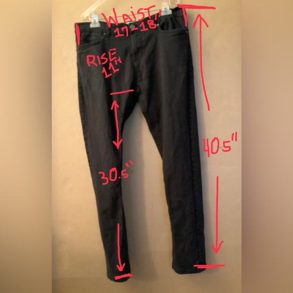 BOYFRIEND SKINNY DENIM JEANS. STRETCH BLEND. - Picture 4 of 9